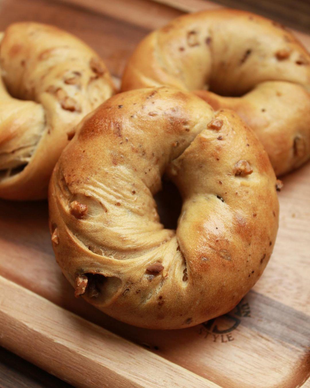 MY橄榄菜广式腊肠贝果「𝑩𝒂𝒈𝒆𝒍」的做法