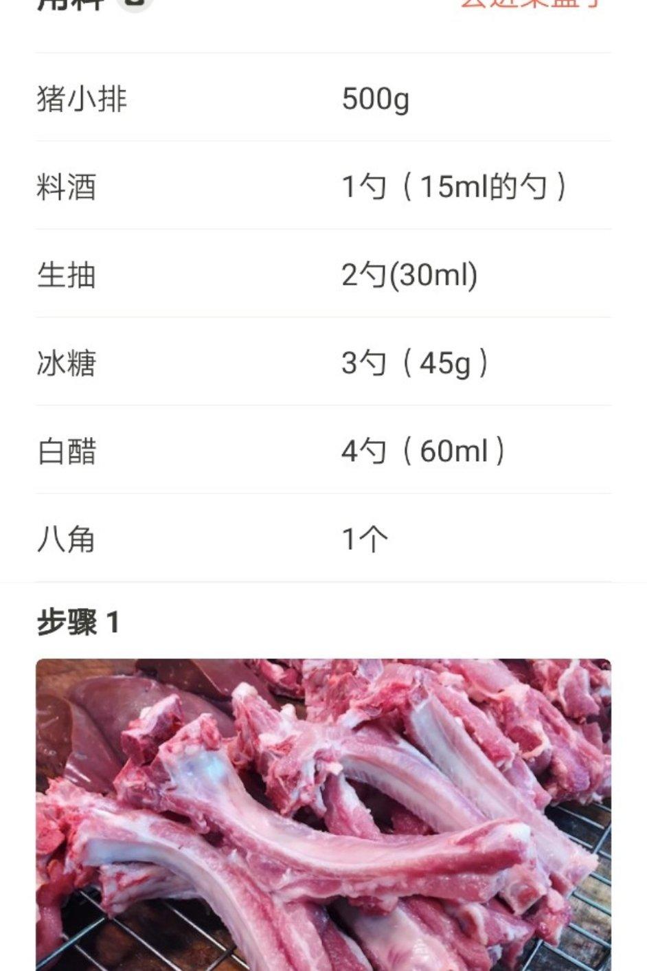 根本停不下来的糖醋排骨