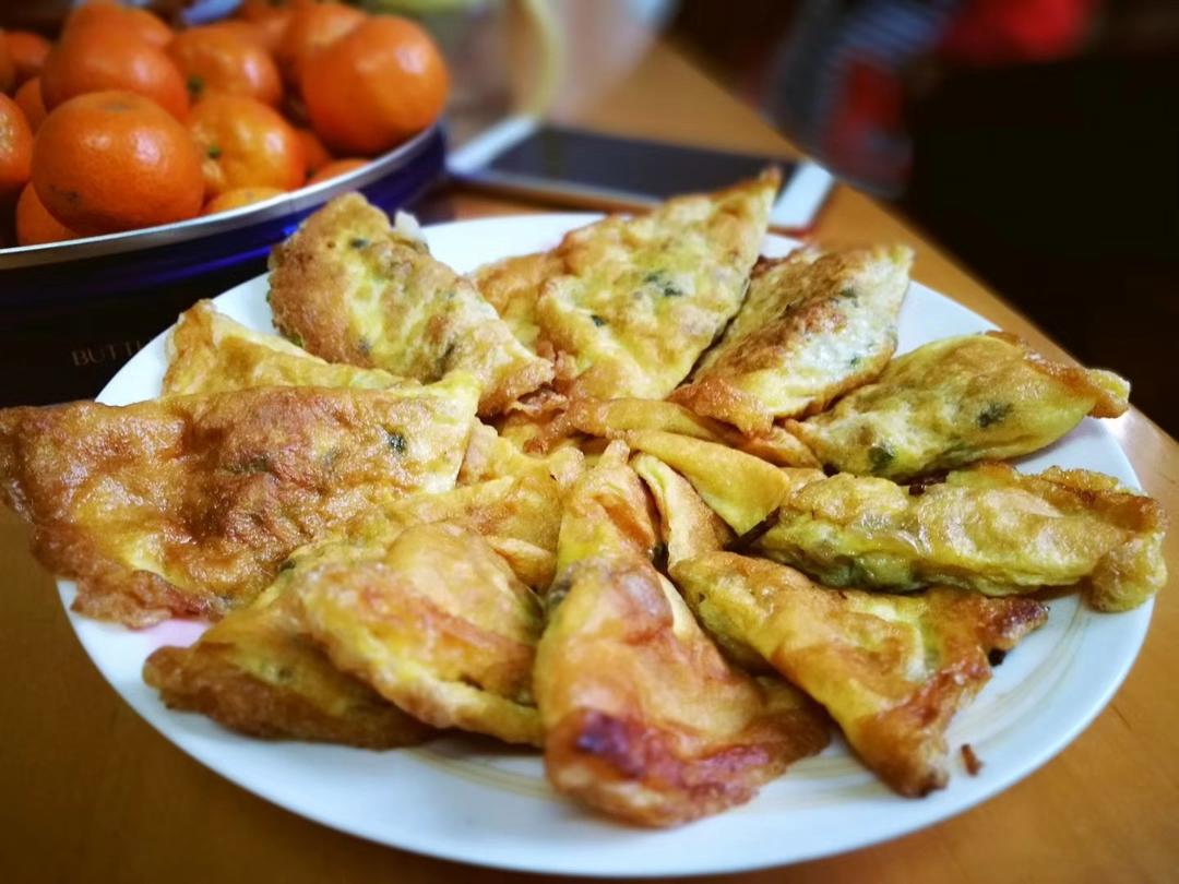 过年必备菜…蛋饺…
