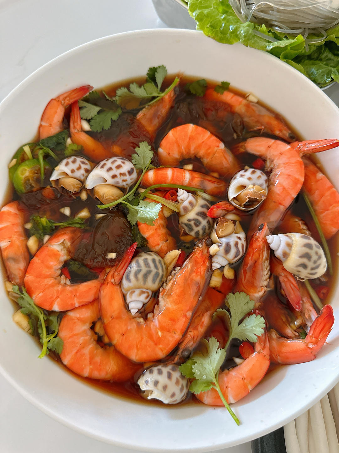 雪碧芥末捞汁小海鲜