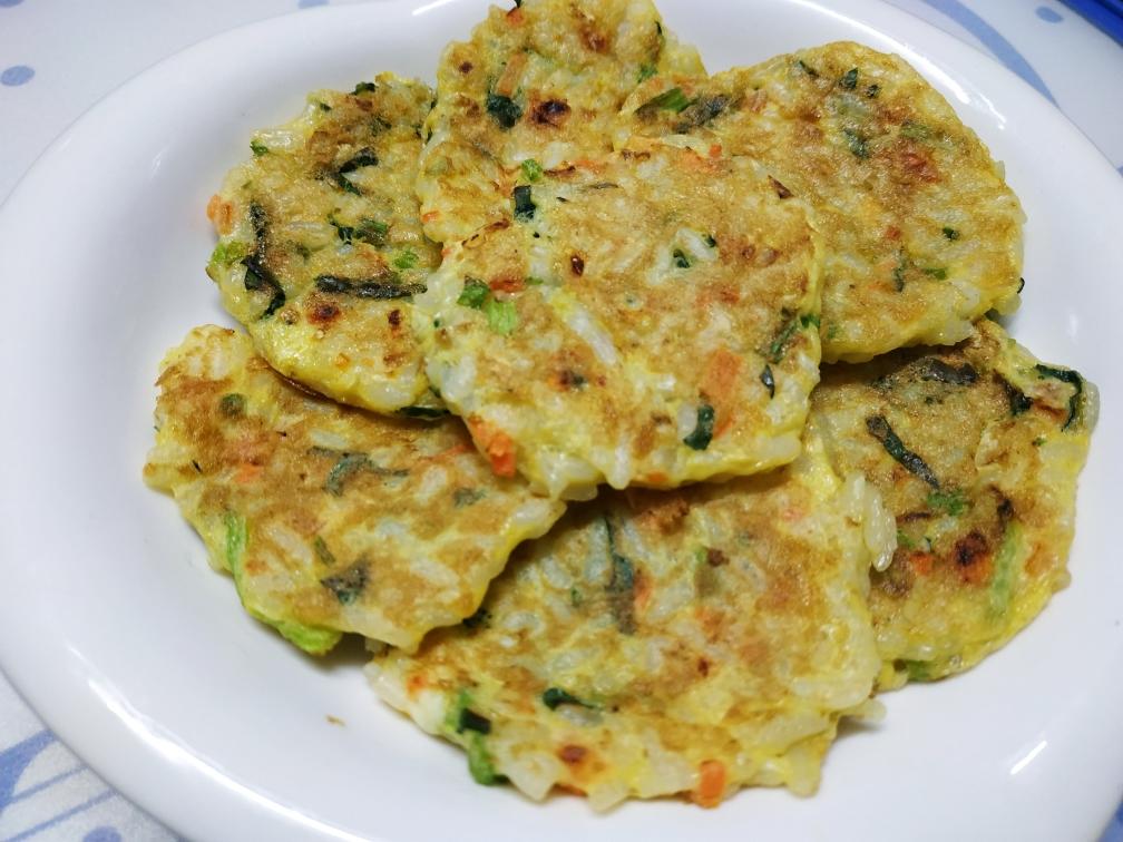 宝宝辅食宝宝鸡蛋米饼