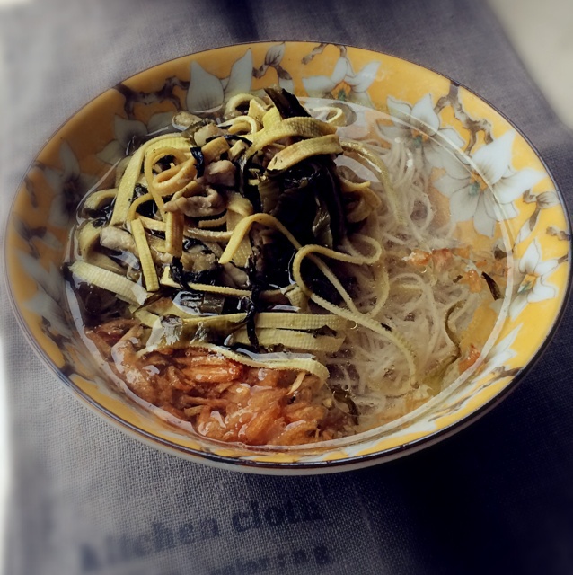 鹅油香葱咸菜面
