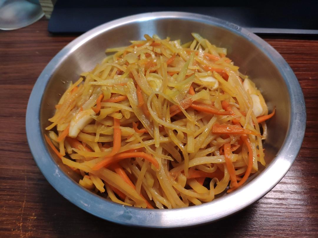 最喜欢的炒土豆丝