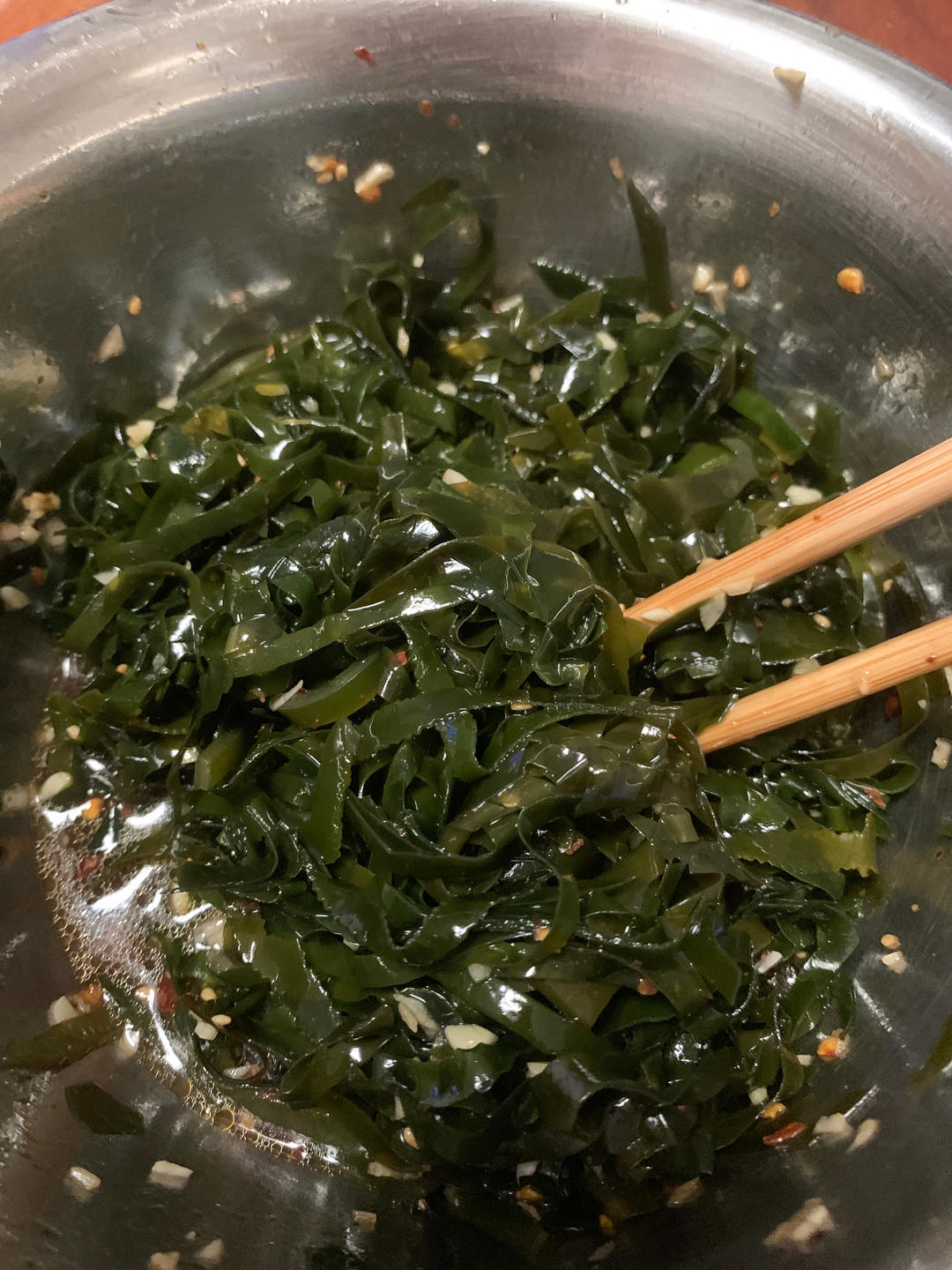 凉拌酸辣海带丝
