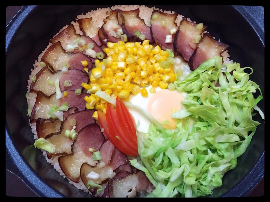 腊味煲仔饭（铸铁锅版）