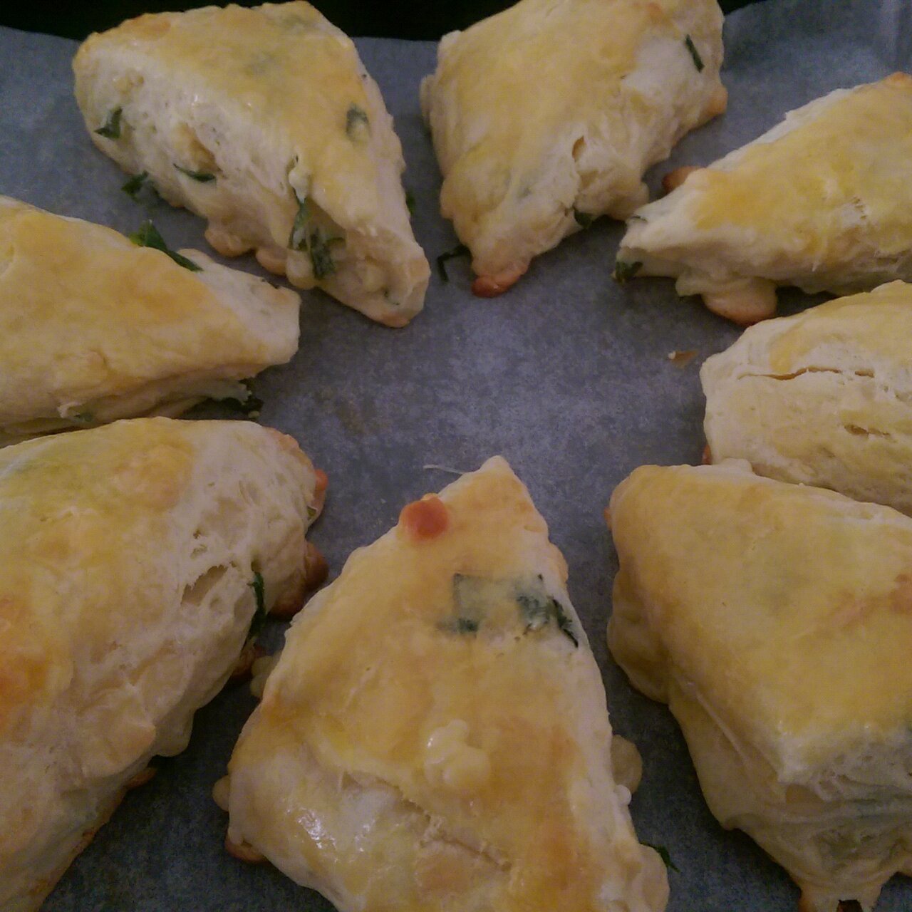 奶酪培根咸味司康