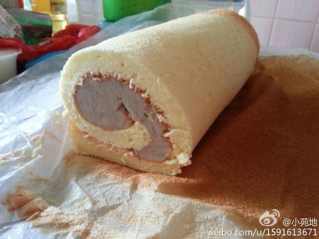 芋头蛋糕卷