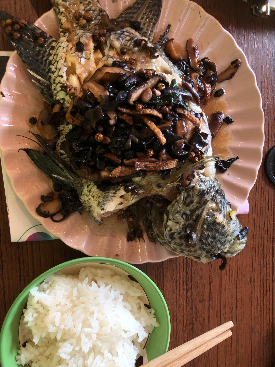 陈皮豆豉蒸石斑