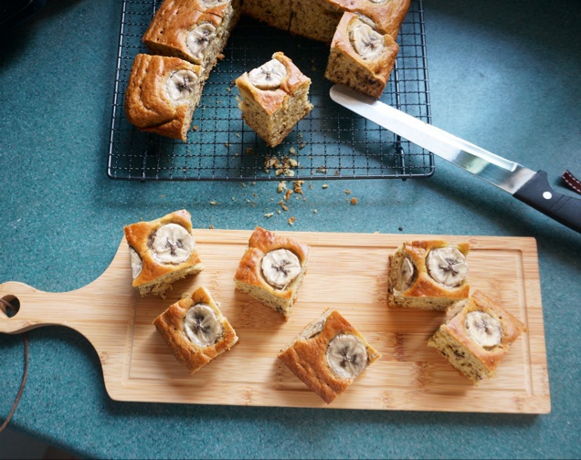 星巴克香蕉核桃蛋糕（Banana loaf）