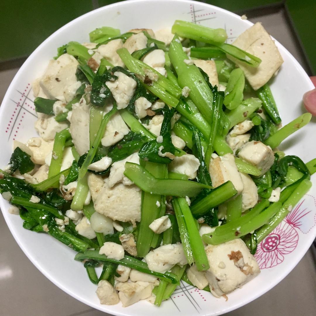 青菜豆腐
