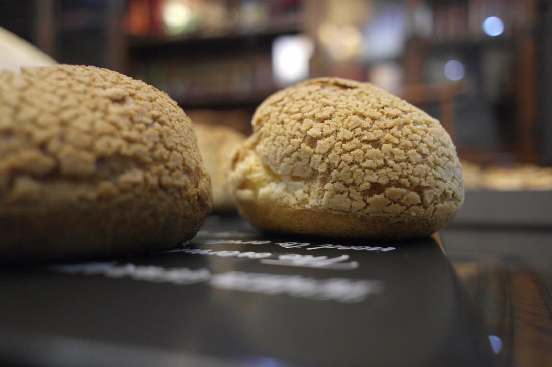 十分美味的酥皮泡芙