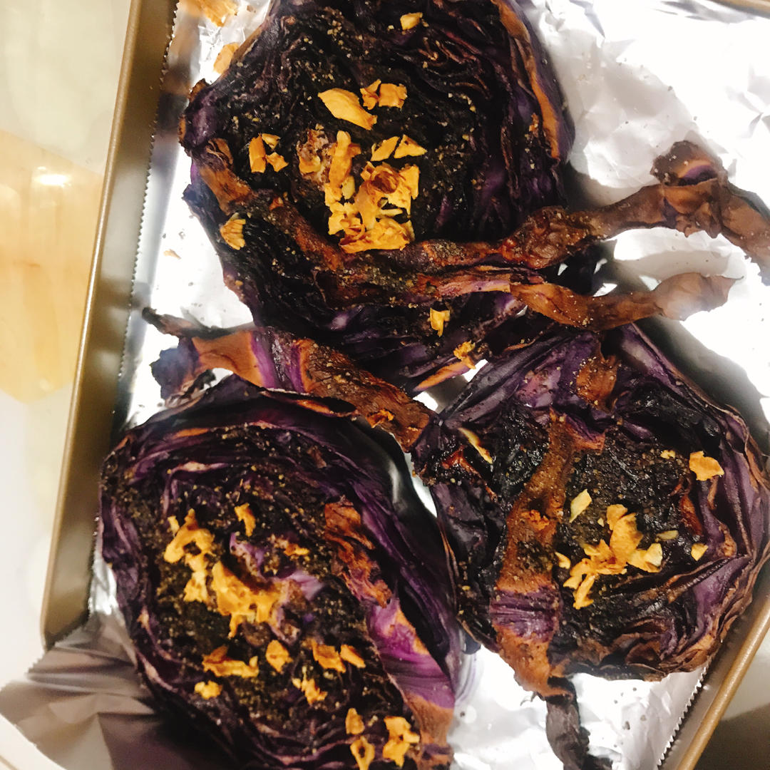 【健康三餐】香烤紫甘蓝