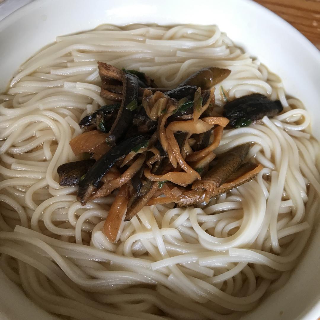鳝丝面