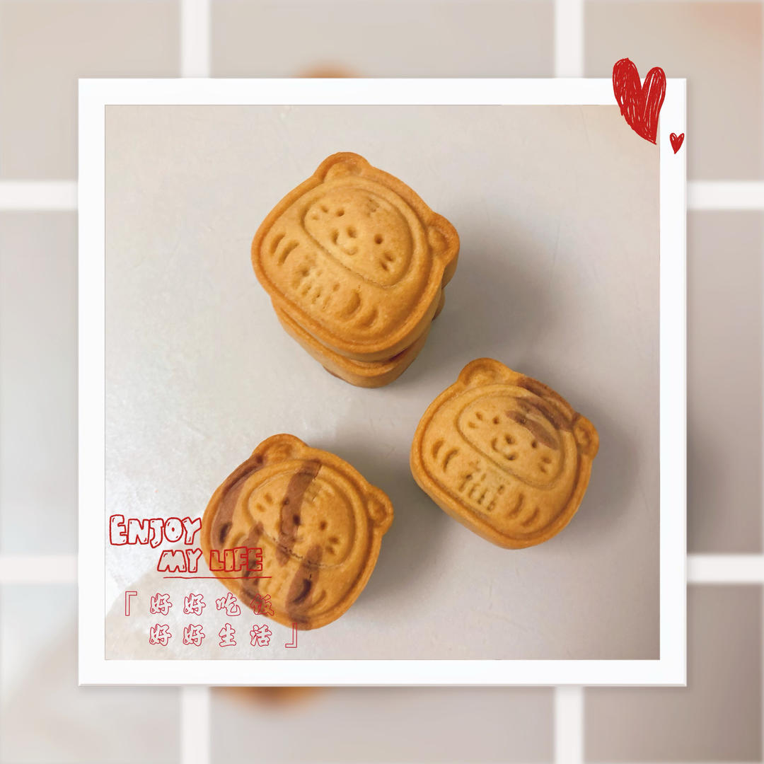 超火爆的🔥迷你小月饼一次成功零失败