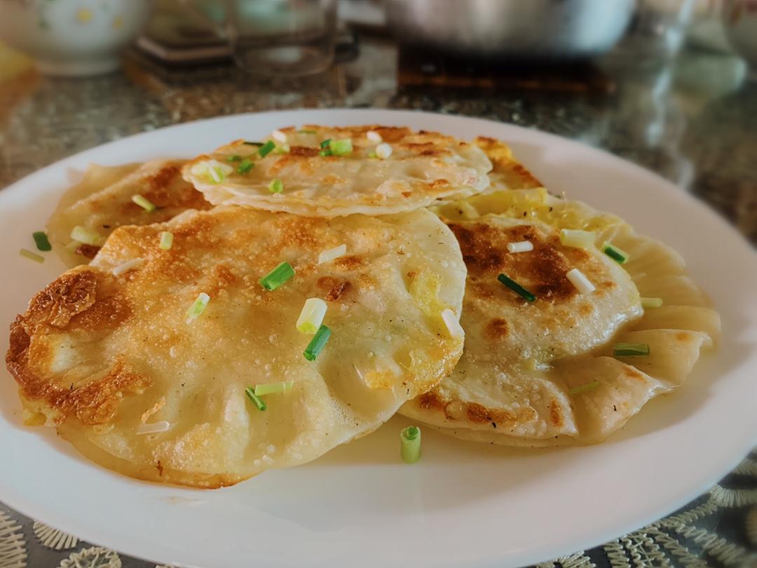 饺子皮鸡蛋灌饼