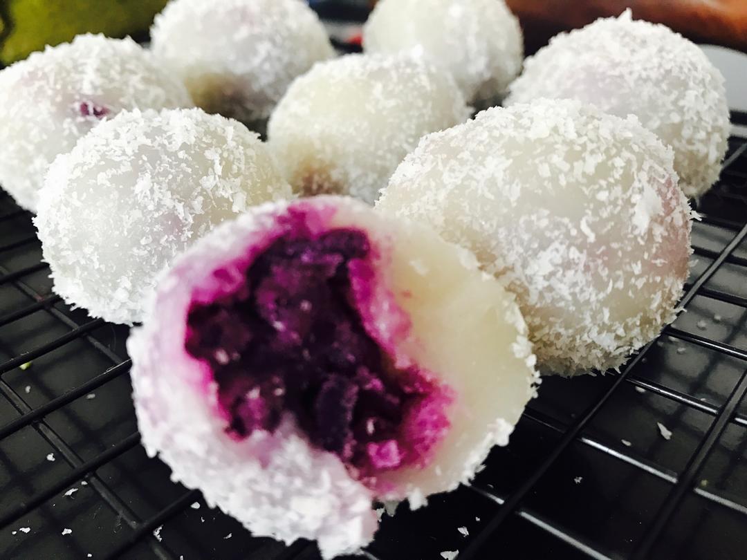紫薯糯米糍