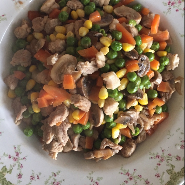 豌豆肉丁