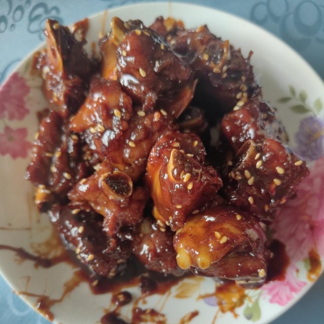 糖醋排骨/糖醋小排（不放油）（12345口诀做出正宗上海本帮）