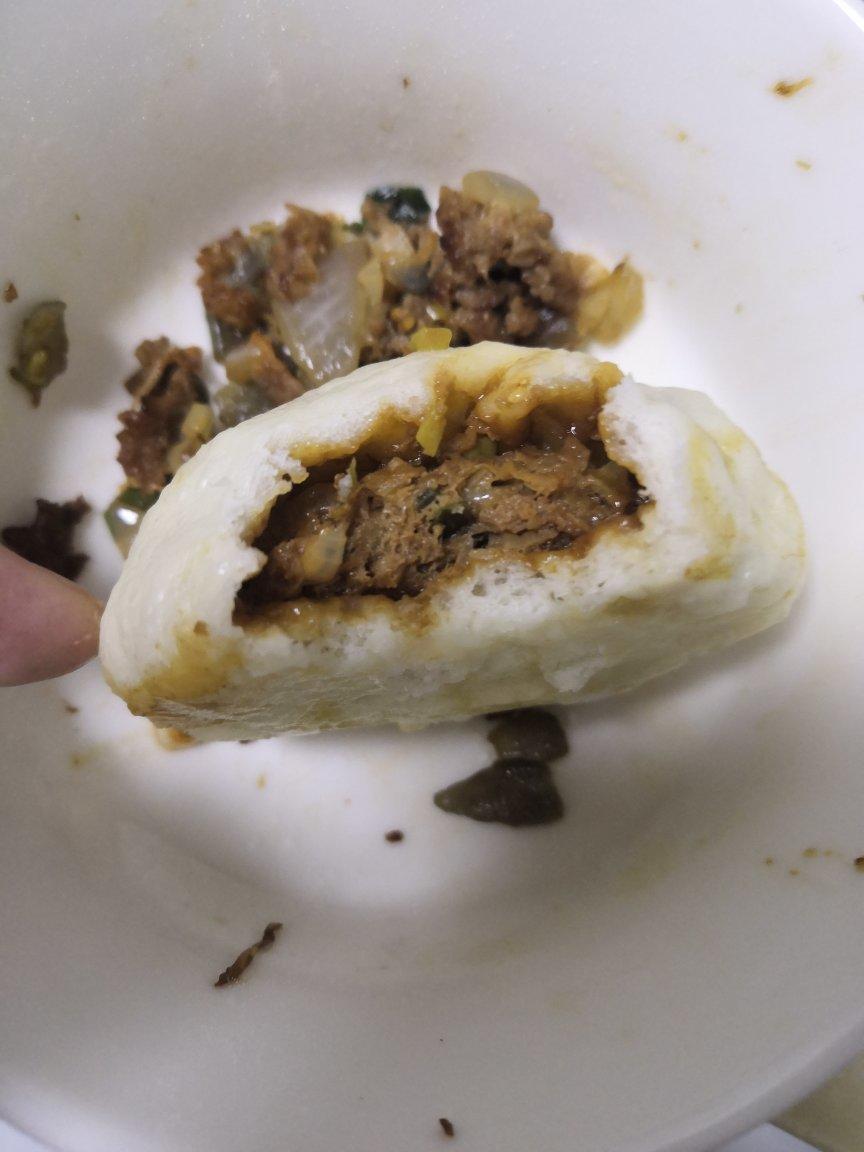 大葱肉馅包子