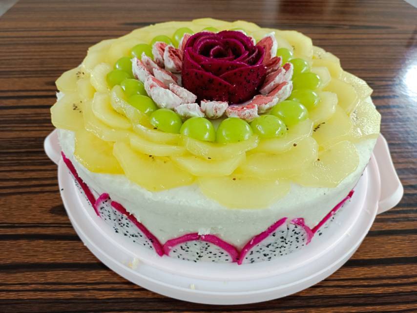 宝宝生日蛋糕(山药泥，南瓜泥)