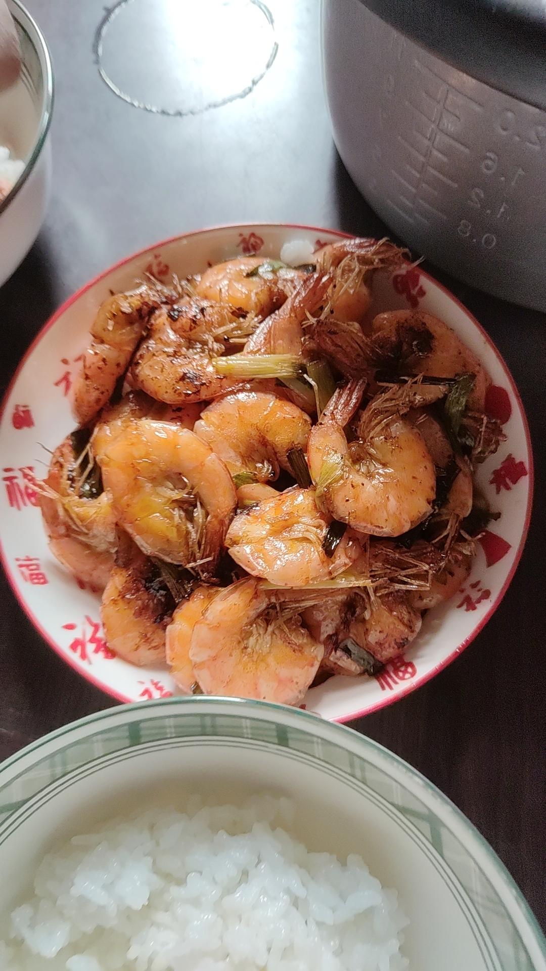 家庭版油焖大虾