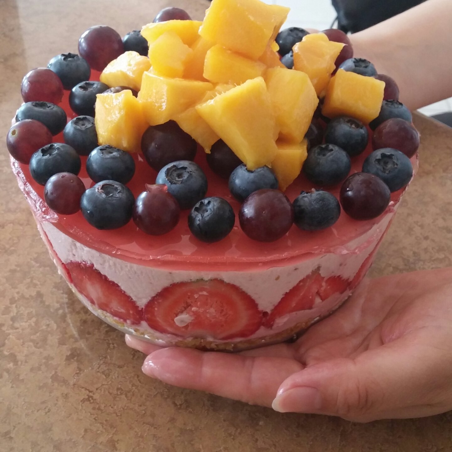 【视频】芒果慕斯（6寸） | 含镜面果胶配方