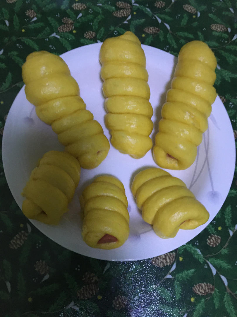 孩子爱吃的中式香肠卷