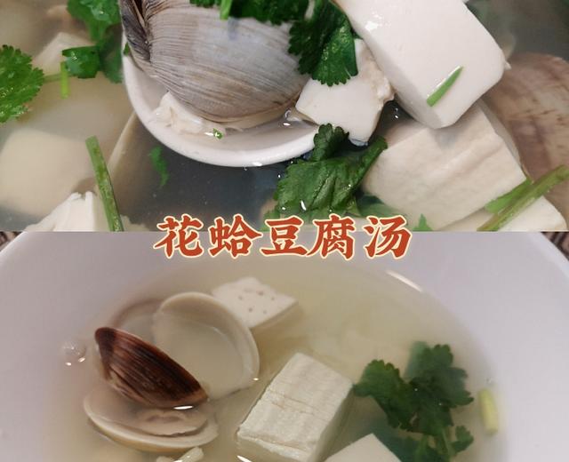 5⃣步🉐白贝（花蛤）豆腐汤（超级鲜美啊‼️）