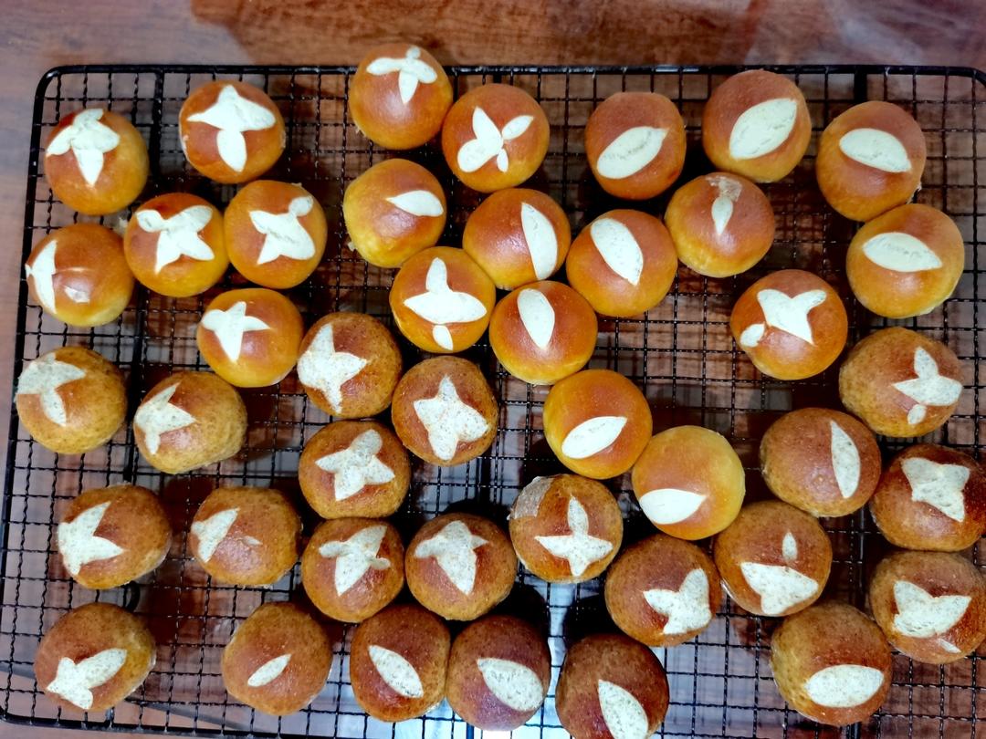 碱水小丸子（超可爱好操作的碱水面包）