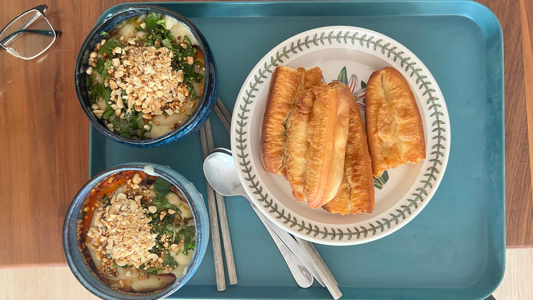 云南人灵魂早餐稀豆粉油条