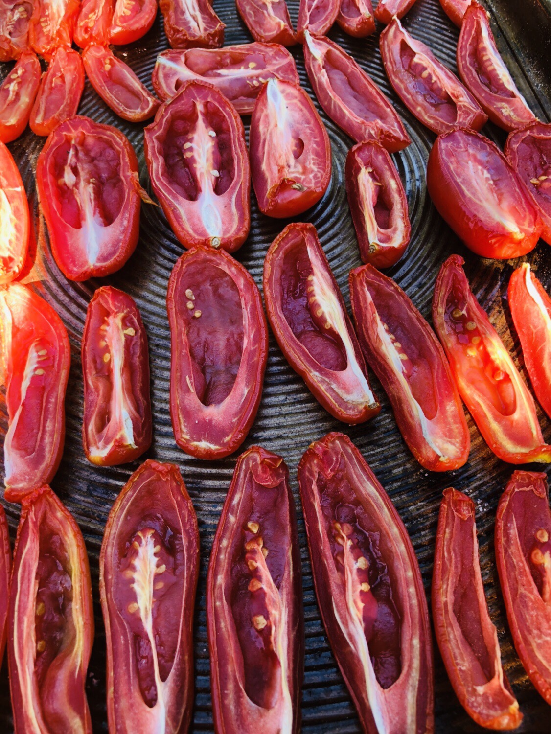 烤箱/日晒西红柿干Oven Sun Dried Tomato的做法 步骤2