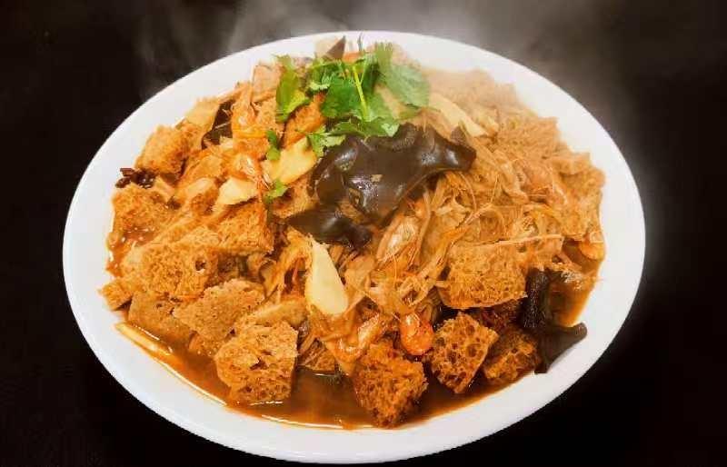 四鲜面筋的做法