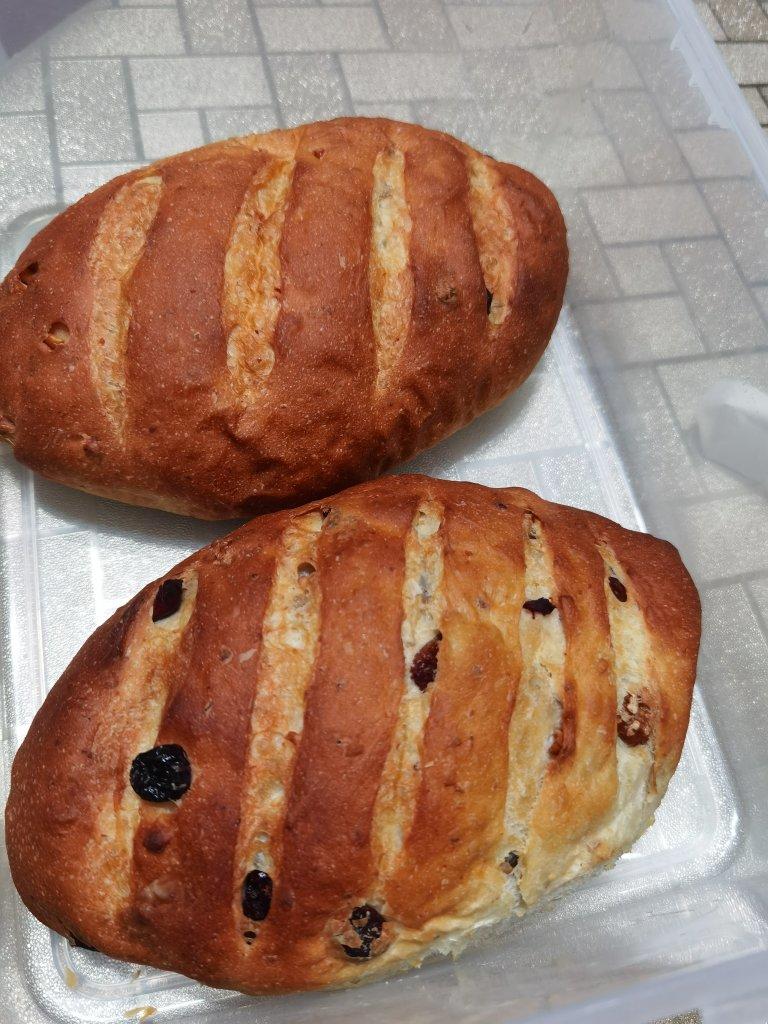 麦片核桃软欧包~汤种