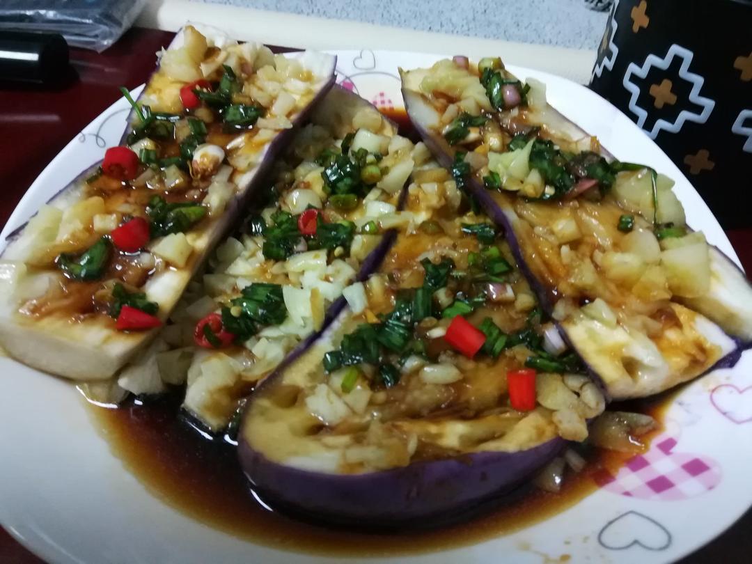 蒜蓉蒸茄子
