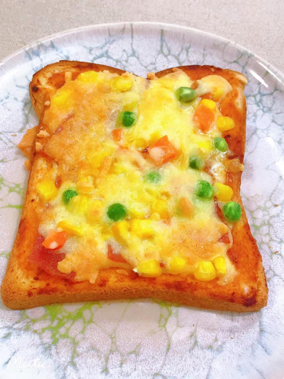 吐司培根披萨的做法