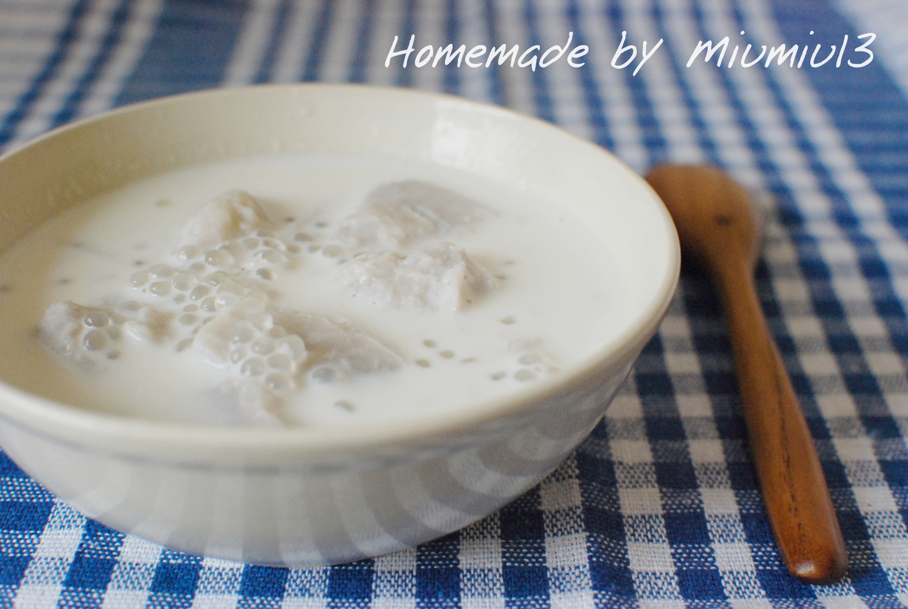 芋头椰汁西米露