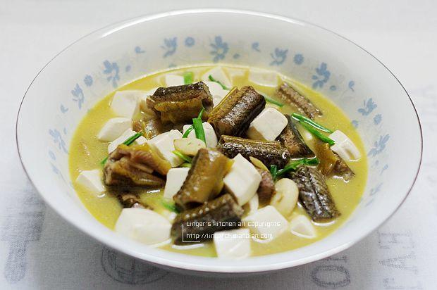 鳝鱼豆腐汤的做法