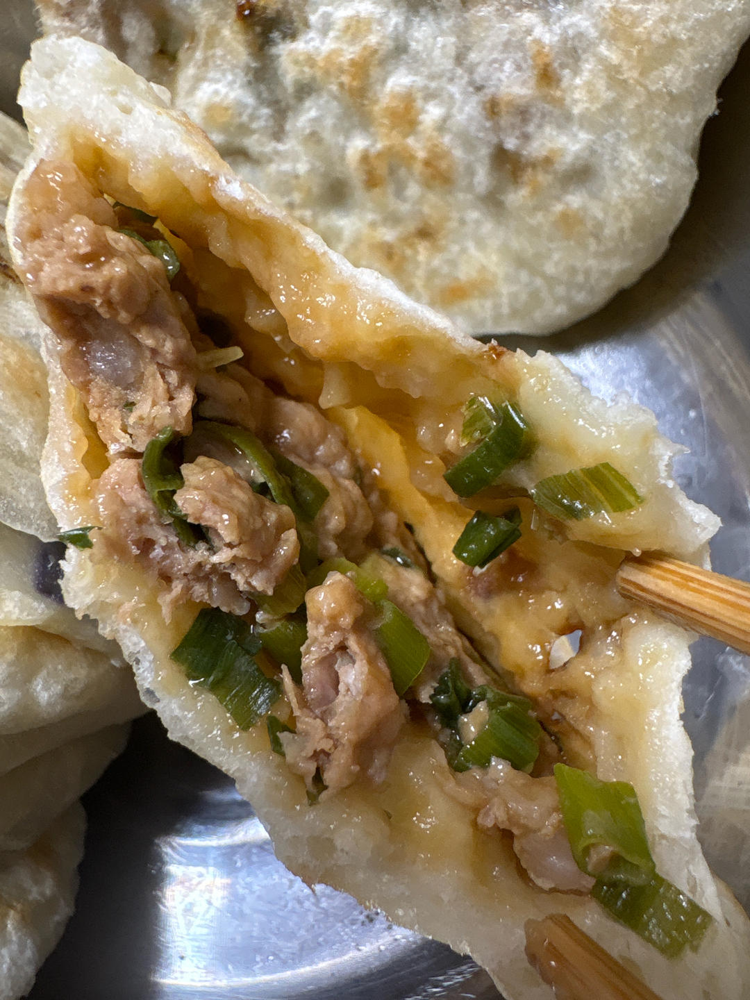 青椒茄子馅饼