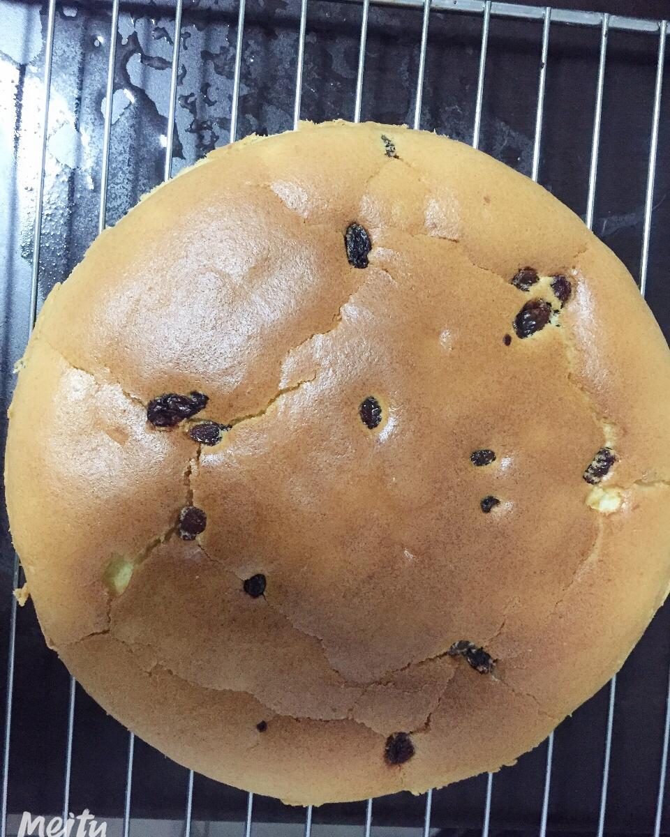 8寸蜂蜜戚风蛋糕