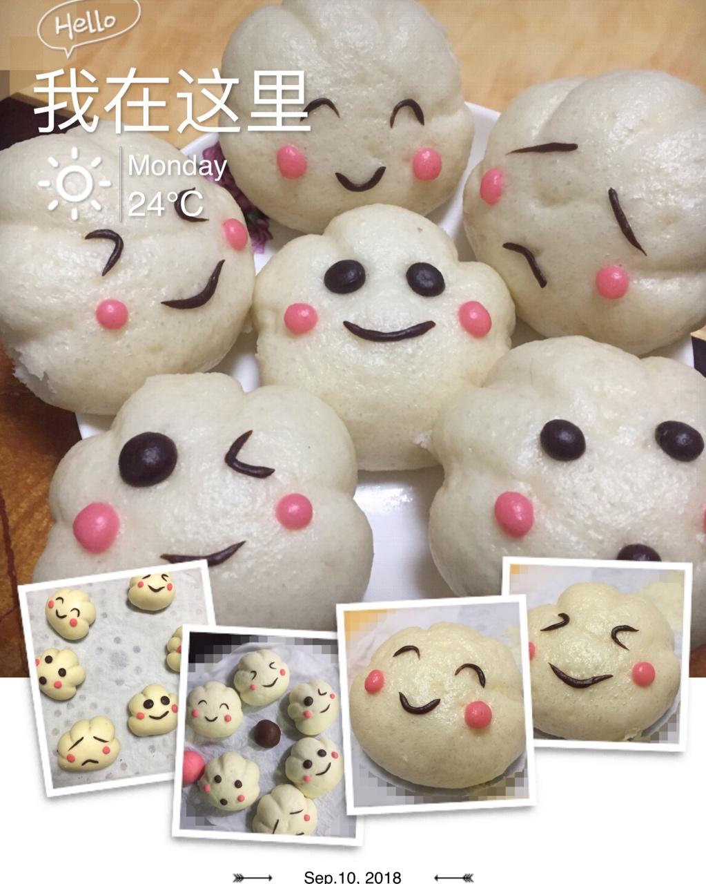 《Tinrry+》美姬老师教你做可爱云朵造型馒头