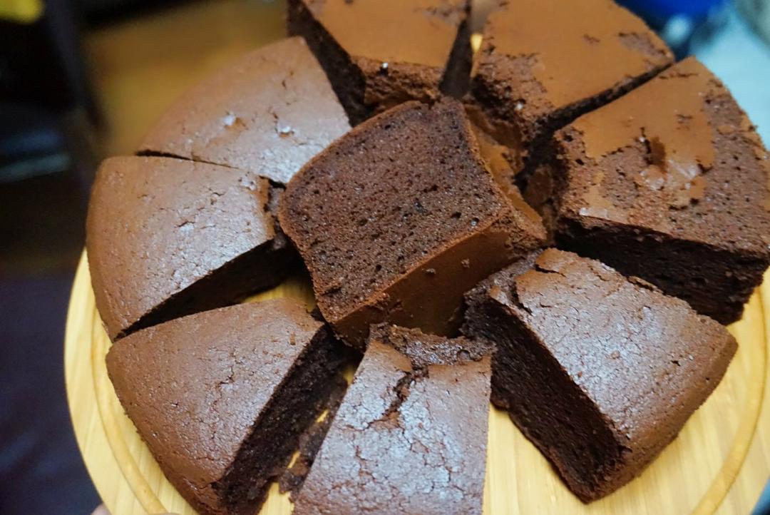 黄油可可戚风蛋糕【视频】