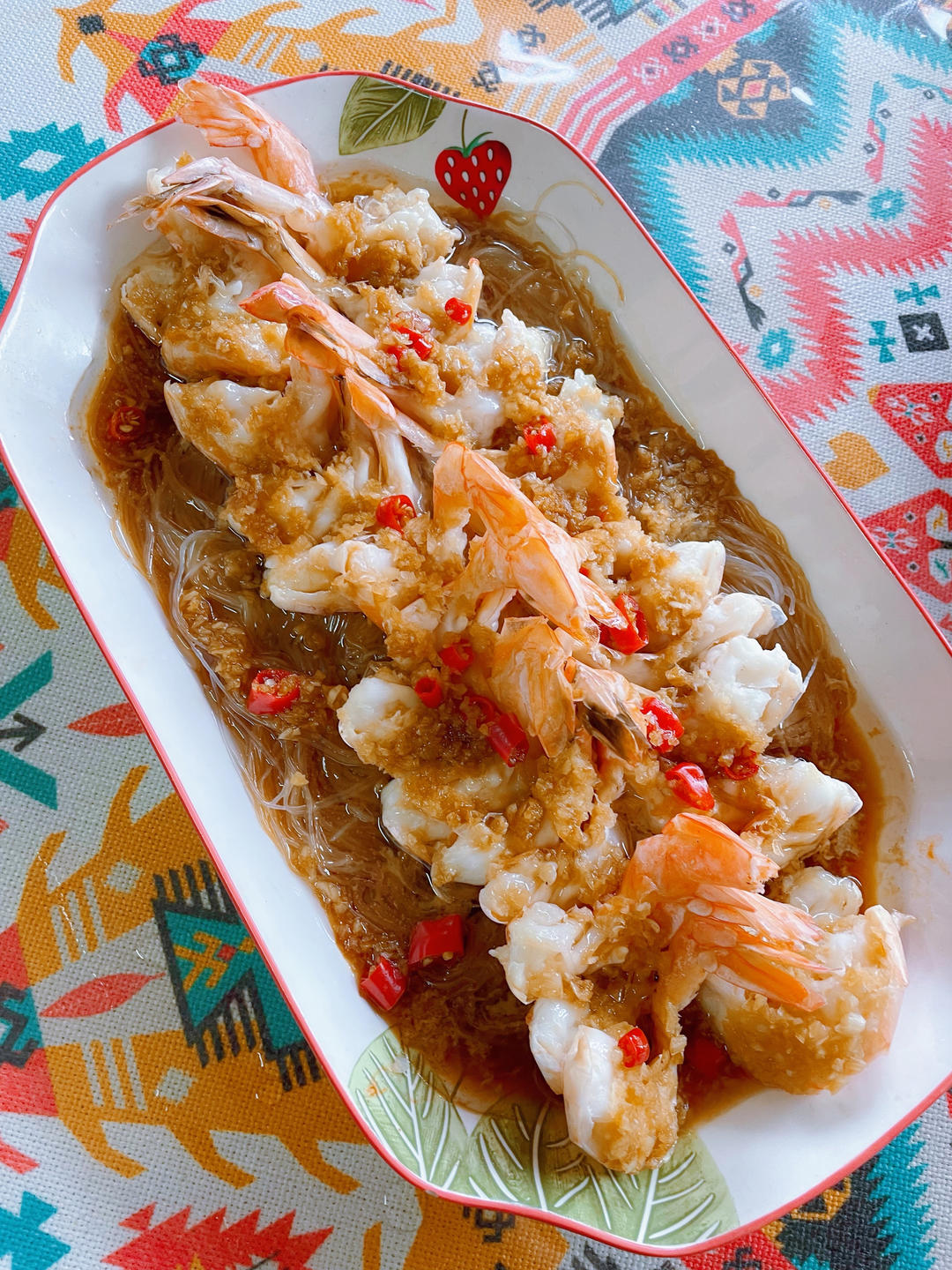 蒜蓉粉丝开背虾