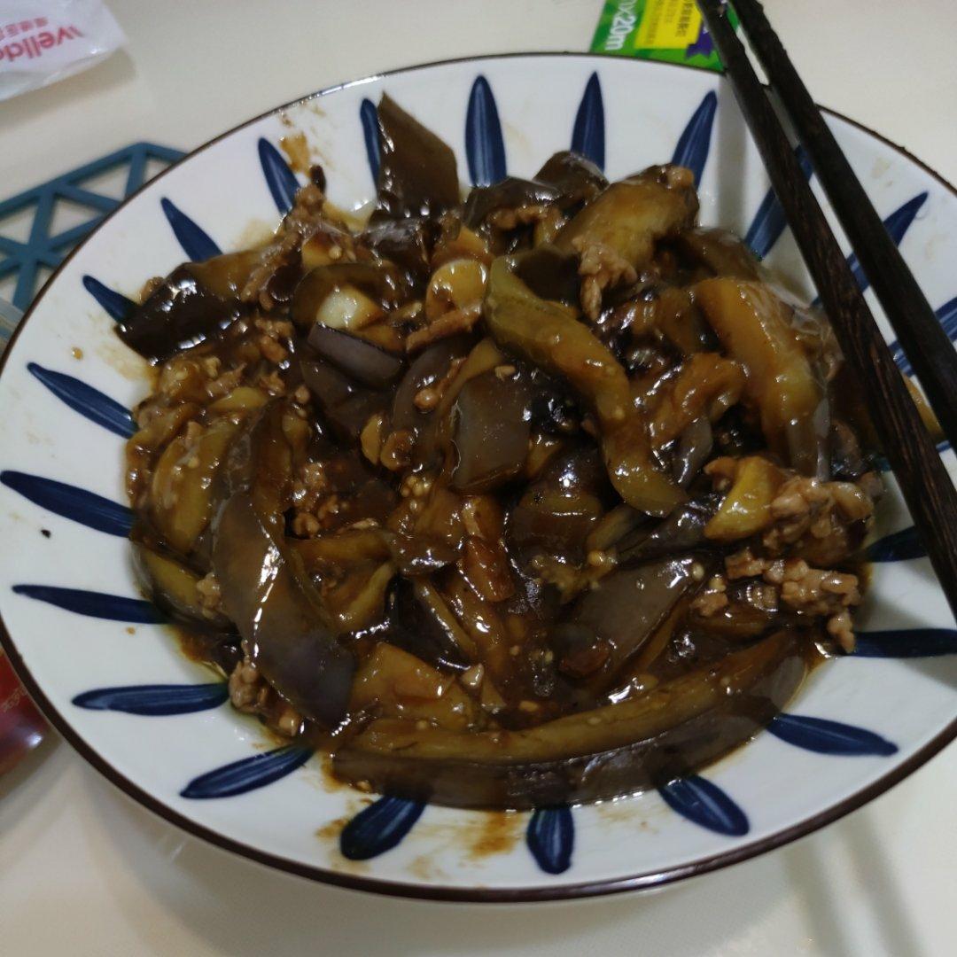 超级下饭酱香味肉末茄子