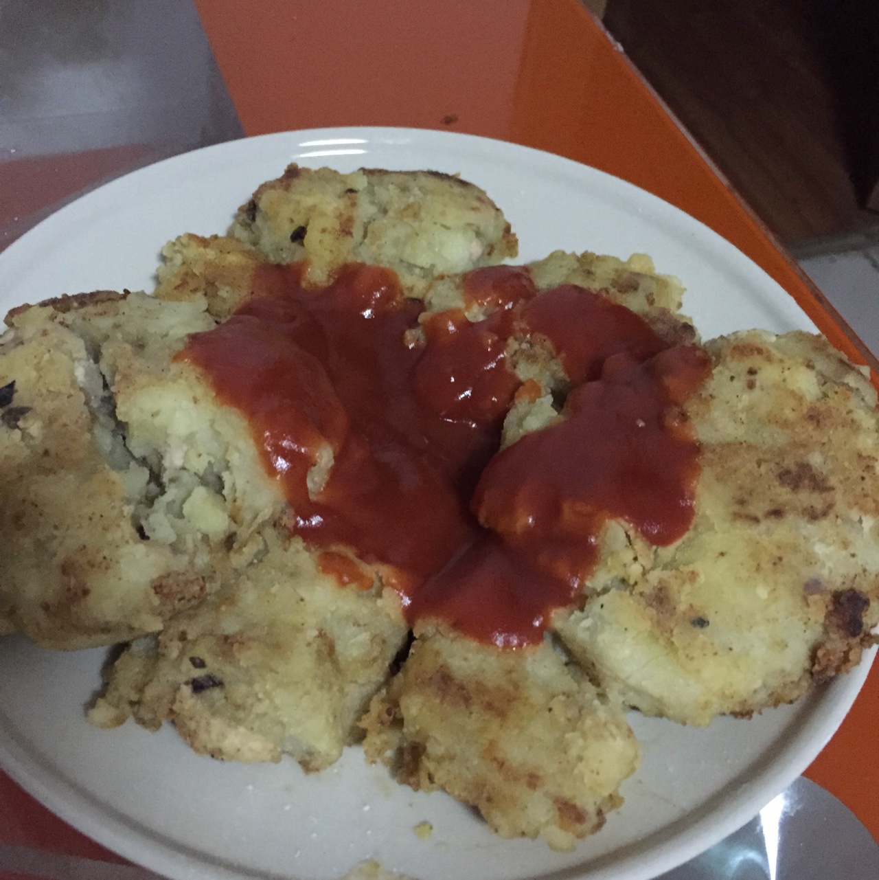 可乐饼 （肉末洋葱土豆饼）