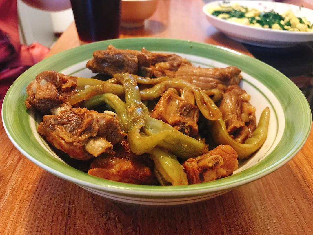 排骨炖豆角