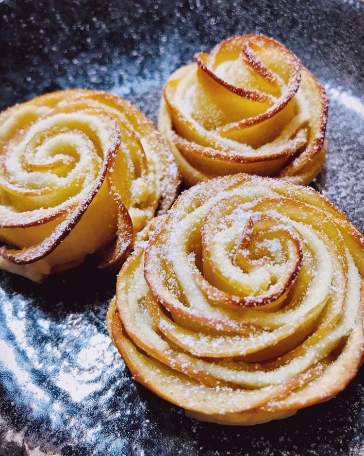 玫瑰花苹果派