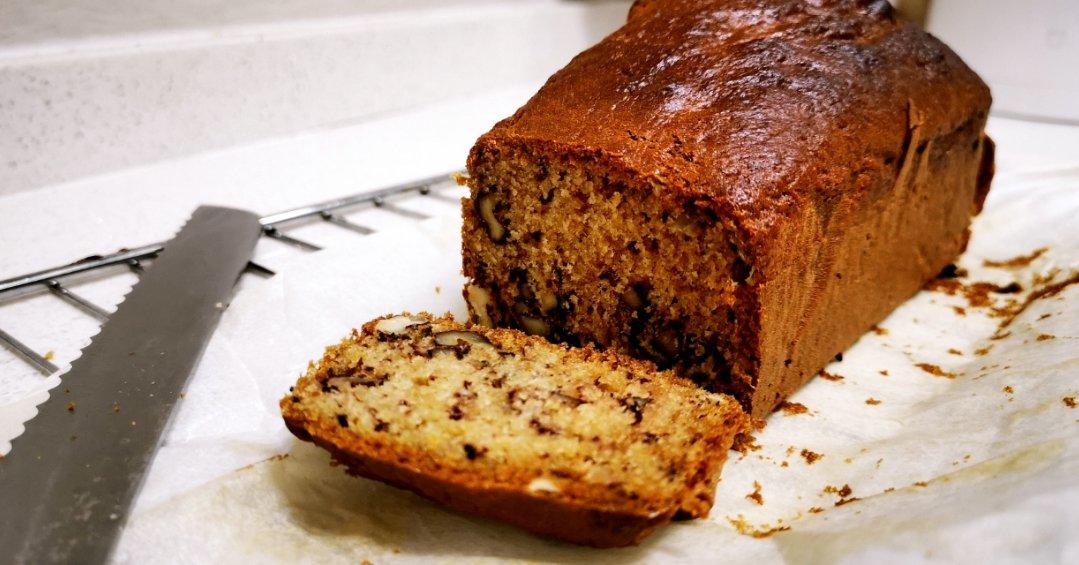 《Tinrry+》健康快手的香蕉核桃蛋糕