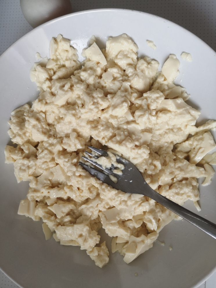 【无油 杜坎】豆腐肉末蒸咸蛋的做法 步骤2