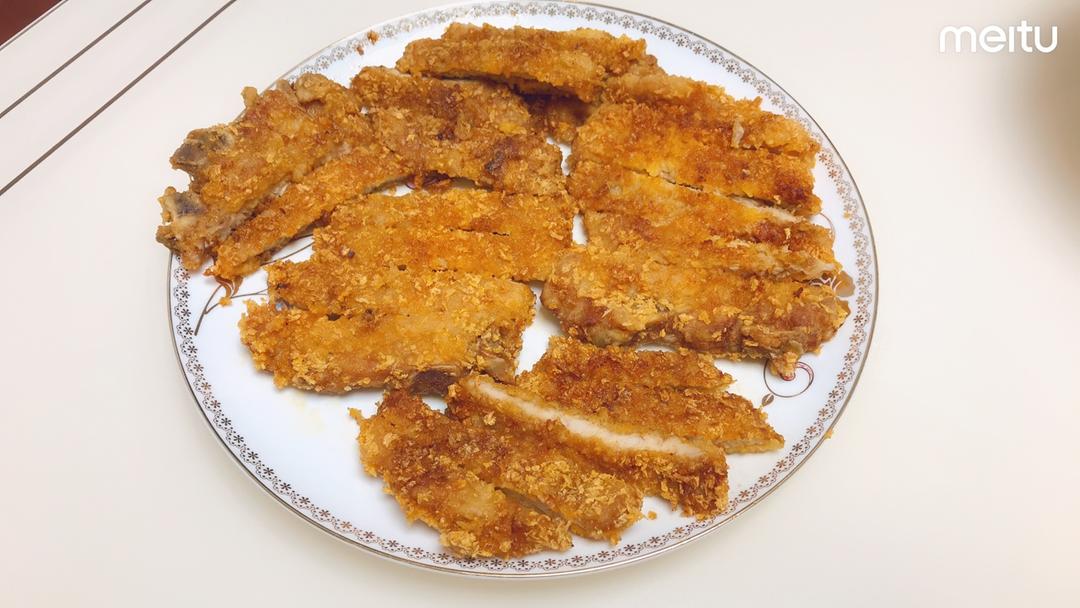 味糖醋做的香煎大排