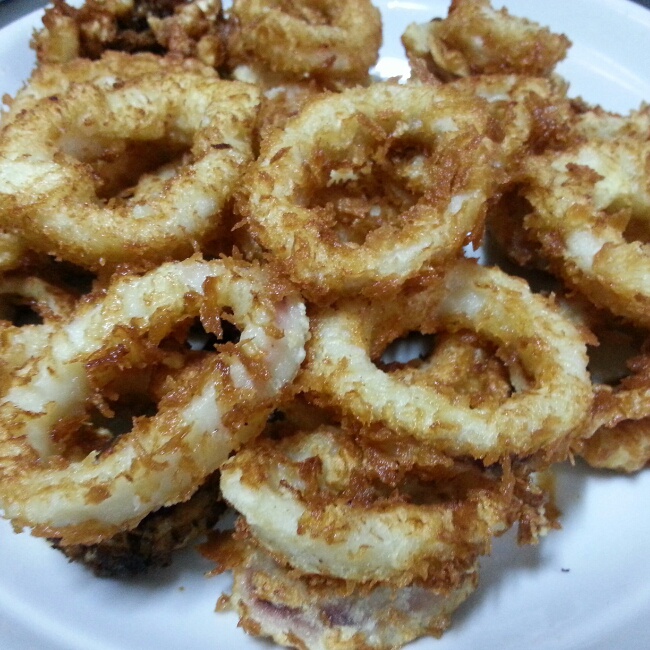 酥炸鱿鱼圈——好吃到停不了口